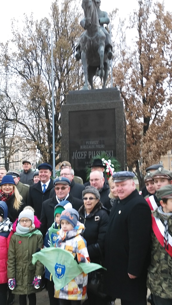 Uroczystości 151 rocznicy urodzin Marszałka Józefa Piłsudskiego w Lublinie