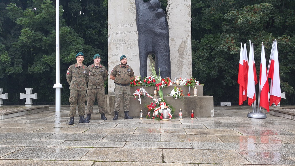 Koło ZOR RP w Puławach uczciło rocznicę wybuchu II wojny światowej
