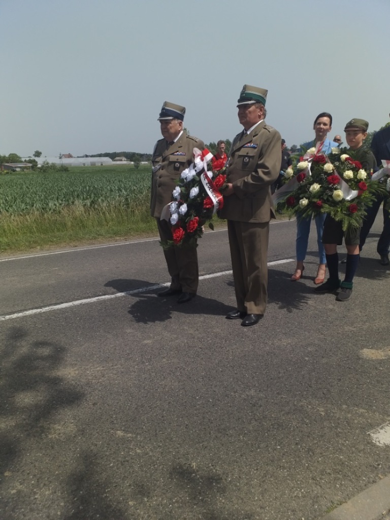 Upamiętnienie Żołnierzy Niezłomnych w Popowie Borowym (Gmina Nasielsk)  z udziałem ZOR RP