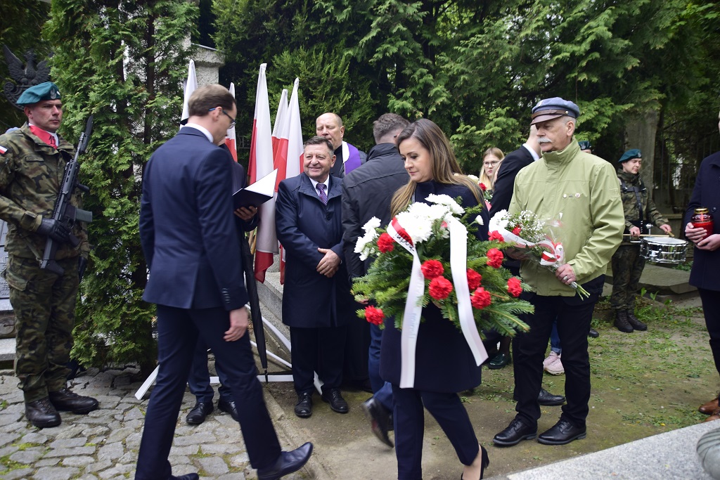 Obchody Dnia Pamięci Ofiar Zbrodni Katyńskiej w Lublinie z udziałem przedstawiciela lubelskiego Koła nr 1 ZOR RP